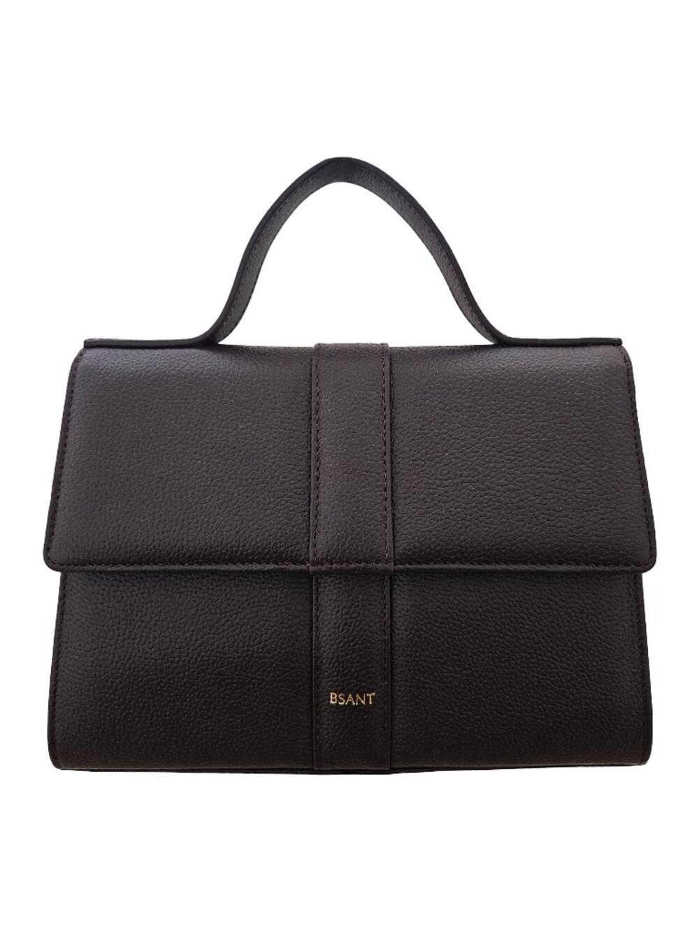 BSANT Beata Cacao Leather Crossbody Bag | Handmade in Spain | New